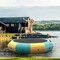 PVC Inflatable Floating Trampoline with 330 lbs Capacity and Ladder